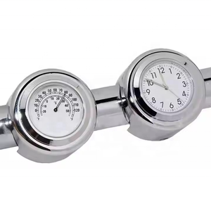 CQJB Afficheur numérique universel pour <span class=keywords><strong>moto</strong></span>, voltmètre et thermomètre, accessoires de jauge étanches pour <span class=keywords><strong>moto</strong></span> - Product Image 1