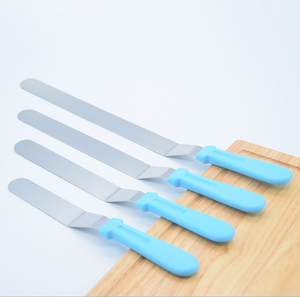 <span class=keywords><strong>Amazon</strong></span> Hot Acero inoxidable para hornear pastel en ángulo glaseado espátula Offset decoración glaseado raspador herramientas para crema con 6 "/8"/10" - Product Image 4