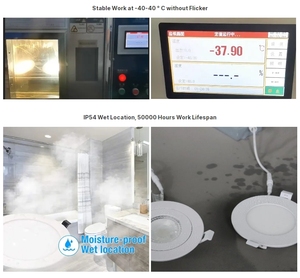 3 4 6 inch LED Đèn trần 6W 9W 12W AC 120V lạnh ánh sáng trắng siêu mỏng LED nồi <span class=keywords><strong>Downlight</strong></span> - Product Image 3