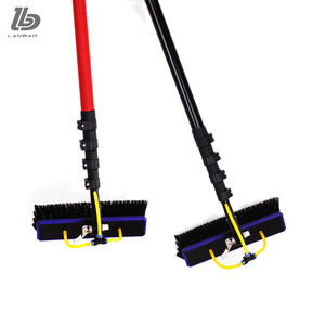 Perche télescopique de fabrication de vitres, 12m, 50 pieds, pour nettoyage de surfaces vitrées, vente en gros - Product Image 3