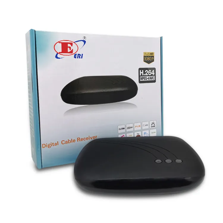 Oem Odm China Fabriek Korting Prijs Mpeg 4 Time Shift Dvb C Ontvanger Ethernet Streaming