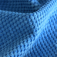 Tissu en velours côtelé à larges côtes avec poignée confortable pour housse de coussin, produit de qualité supérieure