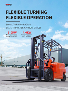 robot forklift <b>agv</b> forklift container forklift telehandler telescopic forklift - Product Image 2