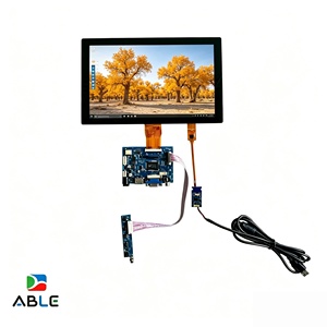 Módulo LCD IPS de 10.1 pulgadas con retroiluminación LED, interfaz RGB de 50 pines, brillo de 500 nits, pantalla LCD TFT con placa controladora HMID VGA - Product Image 4