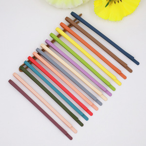 Elegante Pinza para el Cabello con Diseño de Goma de Borrar, Chapada en Hierro, para Niñas, Estudiantes, Uso Diario - Product Image 2