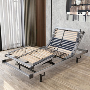 Moderno minimalista inteligente de hierro reclinable Hotel dormitorio cama alemán OKIN Control remoto Motor apartamento de gran tamaño ajustable - Product Image 6