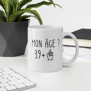 Taza de cerámica 40 <span class=keywords><strong>para</strong></span> cumpleaños <span class=keywords><strong>para</strong></span> <span class=keywords><strong>hombre</strong></span> y mujer, 40 años, regalo Original de Humor - Product Image 4
