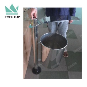 DA-37J Thiết Kế Hiện Đại Sắt Ngoài Trời Thùng Rác Cho Công Viên Cực Gắn Thùng Rác Bin Ngoài Trời Ngoài Trời Thép Không Gỉ Thùng Rác Có Thể - Product Image 5