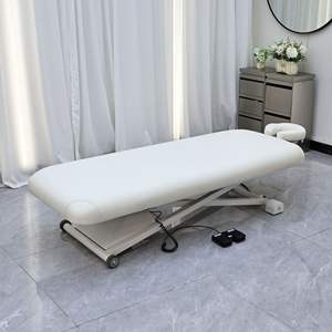 Cama de Masaje Facial Eléctrica Moderna para Salón de Belleza, Multifuncional, con Elevación, para Tatuajes y Aplicación de Pestañas, Material PU - Product Image 3