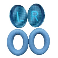 Bantalan Telinga Pengganti Berkualitas Tinggi untuk Headphone B Ose Quiet Comfort QC45 S OundLink Around Ear, Bantalan Telinga Headset