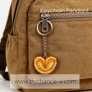 Biscuits Palmier Réalistes, Fausses Gâteaux Français, Pâtisserie Soufflée, Bol à Sucre, Accessoires de Pâtisserie pour Décoration de Sapin de Noël et Maison - Product Image 5