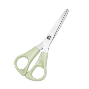 Office Scissors Stainless Steel Straight Blade Light Pink Home Use Paper Cutting Student Multipurpose - Product Image 3