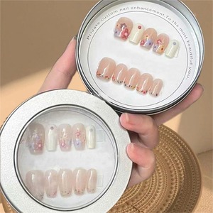 Boîte en fer blanc 90*20mm finition mate avec couvercle plat et fenêtre, pour autocollants pour ongles, blush, mascara, cosmétiques, poudre libre, <span class=keywords><strong>shampoing</strong></span> - Vente en gros - Product Image 5