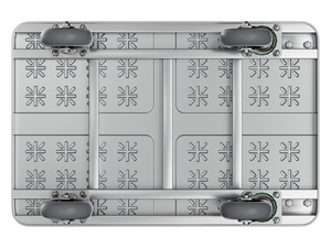 Chariot à main industriel en métal MBC-043, hauteur de déchargement personnalisable 90*60, avec protections d'angle - Product Image 3