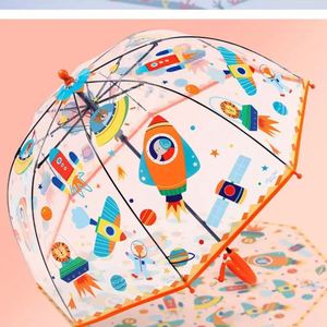 Nouvel Arrivage Parapluie Princesse Coloré pour Enfants, Parapluie Licorne Transparent en Plastique avec Bordure Décorative, Stock Disponible en Gros - Product Image 4