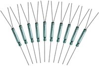 4W 3 Pin Capteur magnétique Contact Reed Normalement Ouvert N/O N/C SPDT, Verre Reed Relais Commutateur Magnétique À Induction (2.5mm x 14mm)