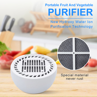 Laveur d'ozonateur pour fruits et légumes, nettoyeur hydroxyle, dégradation des pesticides, élimination des bactéries, machine portable de purification alimentaire