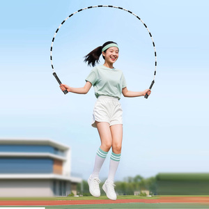 Chenghong có thể điều chỉnh PVC đính cườm bỏ qua <span class=keywords><strong>Rope</strong></span> với không thể phá vỡ xử lý thiết bị tập thể dục cho boxing và nhảy - Product Image 5