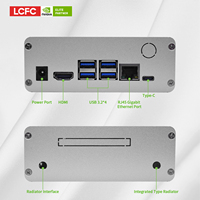 Jetson Orin NX AI Edge komputer RAM 8GB 70 atasan PC tanam industri dengan kipas aktif Server stok pendingin