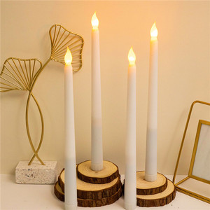 Electronic Taper Flameless <strong>LED</strong> Candle Lights 3D Wick Battery Operated Long <strong>Candlesticks</strong> for Christmas Home Table Decor - Product Image 1
