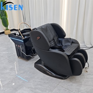 เก้าอี้นวดสระผมไฟฟ้า KISEN ปรับระดับได้ เตียงสปาหัวแบบญี่ปุ่น อ่างสระผมแบบพกพา พร้อมหมุนได้ 90 องศา - Product Image 4