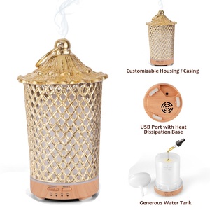 เครื่องกระจายกลิ่นหอมแบบพกพา ใช้พลังงานจาก USB พร้อมไฟเจ็ดสี - Product Image 3