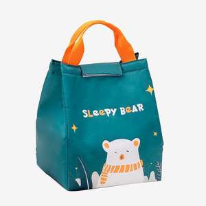 Cheap Fashion Cooler <b>Lunch</b> Bag Portable Children's Student <b>Insulated</b> <b>Lunch</b> <b>Box</b> Thermal Office Cooler Bag Lightweight <b>Lunch</b> Bag - Product Image 1