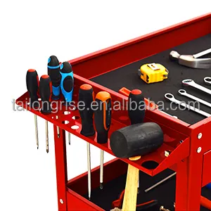 Mechanic Repair Tool Storage Cart Multifunction Utility Tool Organizer Cart With Drawer Handle And Wheels