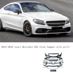 Kits de carrocería de parachoques delantero de coche de gran cantidad para Mercedes Benz Clase C C200L modificado <span class=keywords><strong>C63</strong></span> <span class=keywords><strong>AMG</strong></span> 2015 2016 <span class=keywords><strong>2017</strong></span> 2018 - Product Image 2