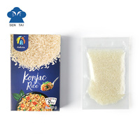 Dry Shirataki Rice Sugar Free Instant Konjac Rice White for Healthy