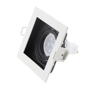 2019 Hote Vendita Quadrato Ha Condotto La Lampada Titolare Piazza GU10 MR16 Apparecchio Riflettore Spot Da Incasso Raccordi - Product Image 3