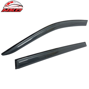 Viseras para ventanas Subaru Ascent 19-26, 4 piezas, acrílico ahumado, deflectores de lluvia y viento - Product Image 4