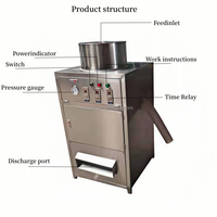 Machine automatique d'éplucheur d'ail sec d'acier inoxydable électrique 220V avec le prix bon marché de moteur