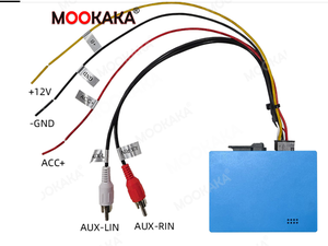 Adaptateur amplificateur de décodeur radio optique numérique <span class=keywords><strong>D2B</strong></span> pour bus de données de voiture MOOKAKA pour Mercedes-Benz S/SL/C/CL/CLK/E/ML Series uniquement - Product Image 3