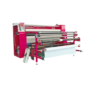 Used KC BA20170 Automatic <b>Mini</b> Drum Calandra Heat Transfer <b>Printing</b> Machine 1.7M Width Multicolor AI - Product Image 1