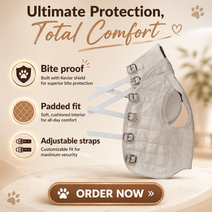 Chaleco Protector Acolchado <span class=keywords><strong>de</strong></span> Lujo con Kevlar Antipuñaladas y Antimordiscos para Perros <span class=keywords><strong>de</strong></span> Caza (<span class=keywords><strong>Dogo</strong></span> Pit Bull) para Todas las Estaciones - Product Image 2