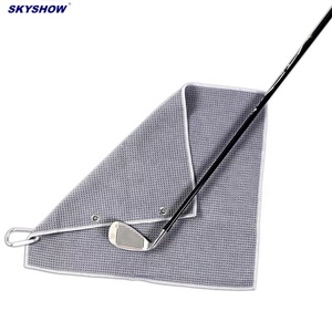 Listo para nave <span class=keywords><strong>titleist</strong></span> a granel barato magnético de absorción de agua súper waffle Toalla de golf - Product Image 4