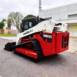 Diskon besar pemuat Skid Steer dengan taksi Lonking CDM315T 5440kg 0,75 m pickup Bucket merek terkemuka Tiongkok - Product Image 3