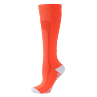 Chaussettes de compression fitness automne personnalisables à manchette, longues, élastiques, pour la course et l'amincissement des jambes, tricotées