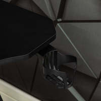 AJUNION-Table de gamer compacte et de haute qualité en forme de Z pour ordinateur de course, bureau de jeu, noir, vente personnalisée