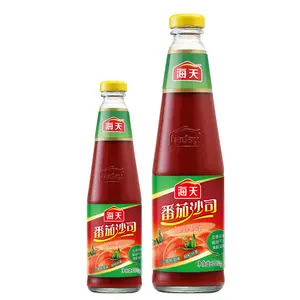 高品质新鲜番茄酱制造商510克/瓶包装番茄莎莎