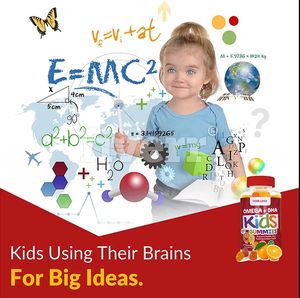 プライベートラベル子供マルチビタミンDHAオメガ3ガムオメガ6 & 9脳関節心臓眼免疫システムをサポート - Product Image 6