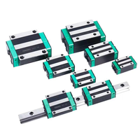 Nouveau rail de guidage HGH/HGW15 20 25 30 35 45CA, glissière domestique en acier inoxydable plaqué argent pour bloc de roulement CNC
