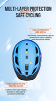 Casque de sécurité pour enfants pour le cyclisme, le skateboard, le roller et la trottinette, léger et réglable