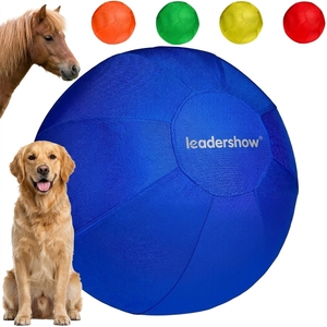 Pelota de Pastoreo Leadershow de 25 Pulgadas, Súper Duradera, Perfectamente Redonda, para Perros, Ganado, <span class=keywords><strong>Border</strong></span> Collies y Más - Azul - Product Image 1