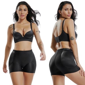 Culotte rembourrée rehausseur de fesses, gaine amincissante pour femmes, <span class=keywords><strong>sous</strong></span>-vêtement sculptant et amincissant les cuisses - Product Image 2