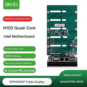เมนบอร์ดฝังตัว BKHD N100 DDR5 2 LAN 2.5G Intel I226 Mini ITX สำหรับควบคุมอุตสาหกรรม - Product Image 1