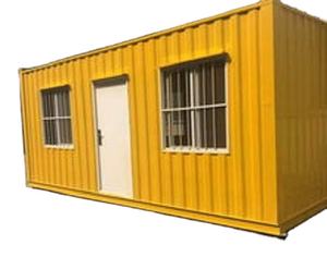 折叠集装箱房快速折叠扁平包装海外集装箱房可折叠模块化集装箱房 - Product Image 1