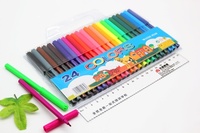 Stylos en fibre Non toxique feutre pointe eau couleur encre marqueur stylo peinture Art ensemble pour enfants dessin bricolage cadeau