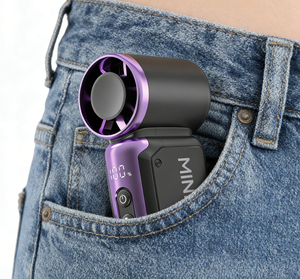 <span class=keywords><strong>Ventilateur</strong></span> de poche portable, mini <span class=keywords><strong>ventilateur</strong></span> à main avec réglage du vent pour le maquillage et les voyages, autonomie <span class=keywords><strong>24h</strong></span> - Product Image 2